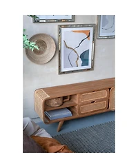 Streamdale Furniture Streamdale 59x15x20" Teak Cabinet