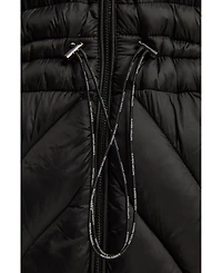 Karen Millen Women's Lightweight Packable Maxi Coat