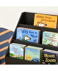 Homcom Kids Storage Bookcase Stand with Drawer for Toys & Books