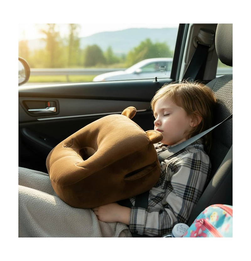 3p Experts Cute Travel Animal Nap Pillow