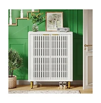 Slickblue Hallway Shoe Cabinet with Shelfs inside with Hidden Storage