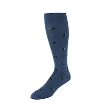 Trafalgar Men's Flying South Mallard Ducks Novelty Merino Wool Over the Calf Socks (1 Pair)