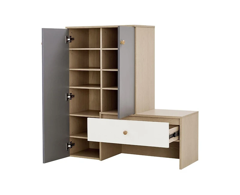 sumyeg Modern Multi-functional Storage Shoe Cabinets with Adjustable Shelves