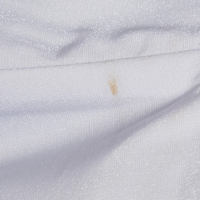 Pre-Owned Zimmermann Women's Blue Crepe Ruffled The Lovestruck Crop Top