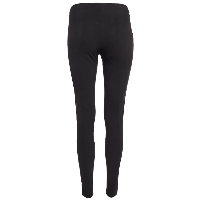 Pre-Owned Roberto Cavalli Women's Black Sequin Jersey Leggings