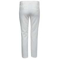Pre-Owned Zadig & Voltaire Women's White Cotton Blend Trousers