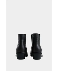 Velez Top Grain Leather Boots For Women Comfortable Ankle Boot