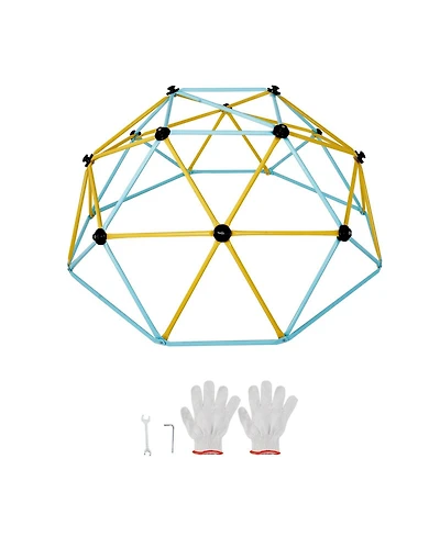 Sugift 6FT Kids Climbing Dome 600 Lb Capacity Indoor Outdoor
