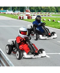 Hongge 24V Electric Go Kart for Kids with Drift and Sport Modes