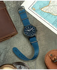 Timex Men's Quartz Analog Black eco-conscious Fabric Watch