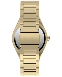 Timex Men's Quartz Analog Gold-Tone Stainless Steel Watch, 39mm