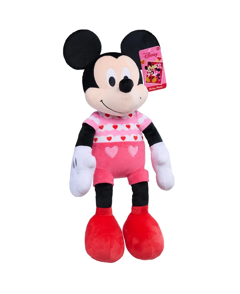 Disney Valentine's Mickey Mouse Large Plush Toy