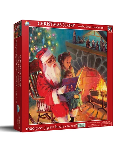 SunsOut Christmas Story 1000 piece Jigsaw Puzzle for Adults Christmas