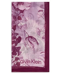 Calvin Klein Blossom Chiffon Wrap