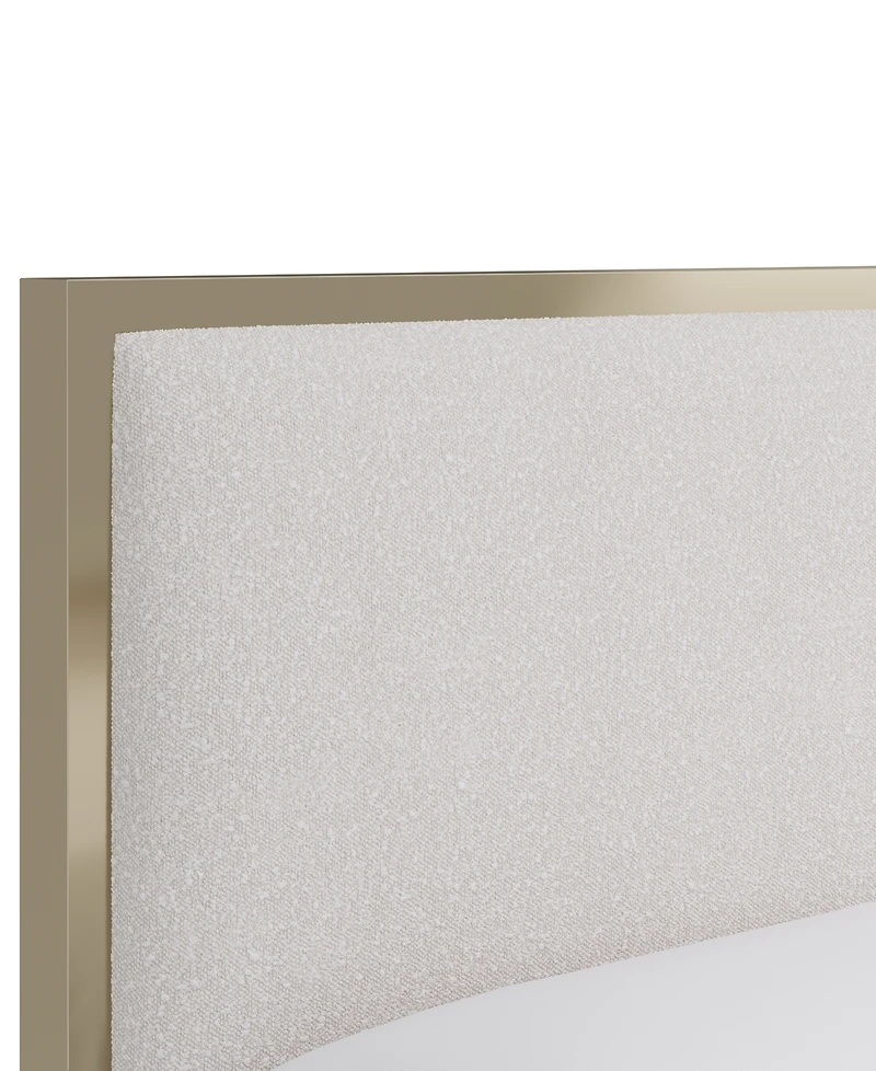 Furniture 52" Emila Upholstered California King Bed