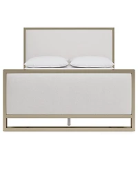 Furniture Emila 3-Pc. Upholstered Cal. King Bedroom Set Bed, 2-Drawer Nightstand and Chest
