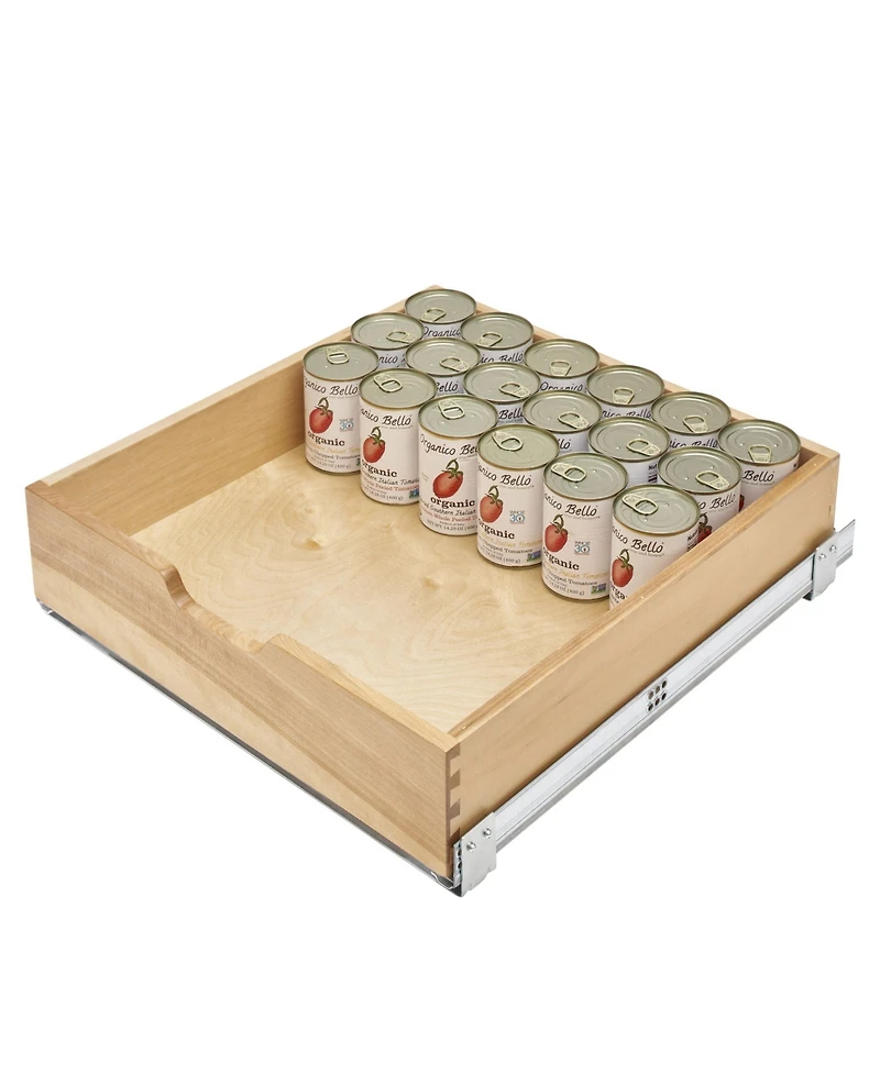 Rev-a-Shelf 20.71" Pullout Kitchen Cabinet Drawer w/ Soft-close, 4WDB-21SC-1