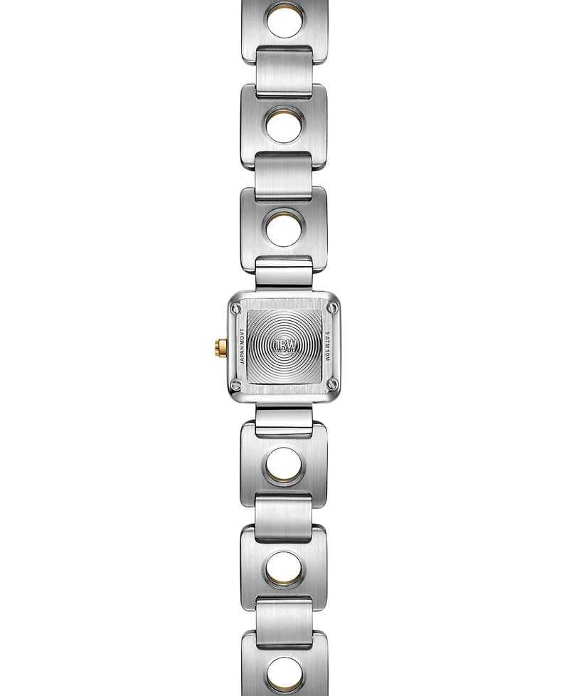 Jbw Chasm Japan Quartz Two-Tone 18k Gold-Plated and Stainless Steel Watch, 18mm