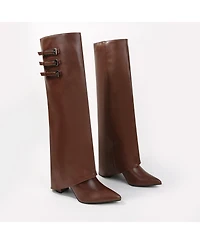 Berness Antonia Foldover Knee-High Boots