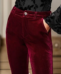 Cupshe Women's Surreal Red Pants