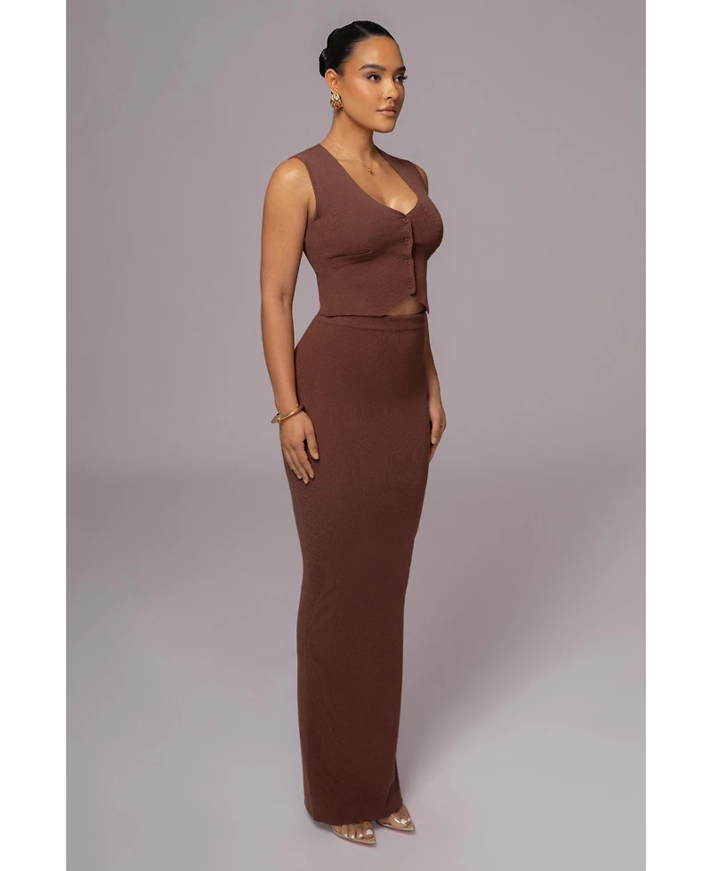 Jluxlabel Women's Regular Cassidy Two Piece Skirt Set.