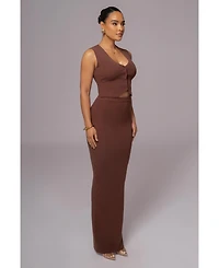 Jluxlabel Women's Regular Cassidy Two Piece Skirt Set.