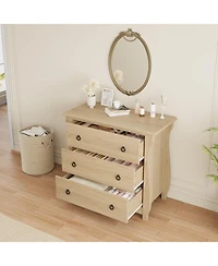 gaomon 3 Dresser for Bedroom, 29.3" Tall Drawer with Storage Freestanding, Wooden Closet Chest Living Room, Entryway