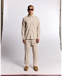 Lyle & Scott Men's Long Sleeve Micro Corduroy Shirt