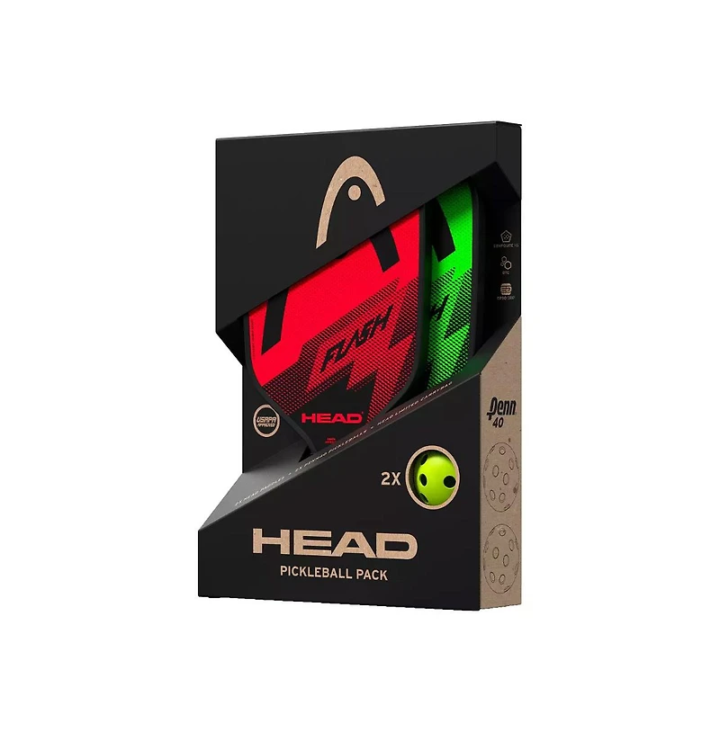 Head Flash Pickleball Pack 2-Player