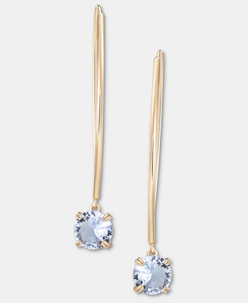 Lauren Ralph Lauren Solitaire Stone Threader Earrings