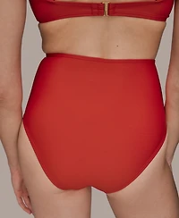 Donna Karan Women's High-Waist Bikini Bottoms