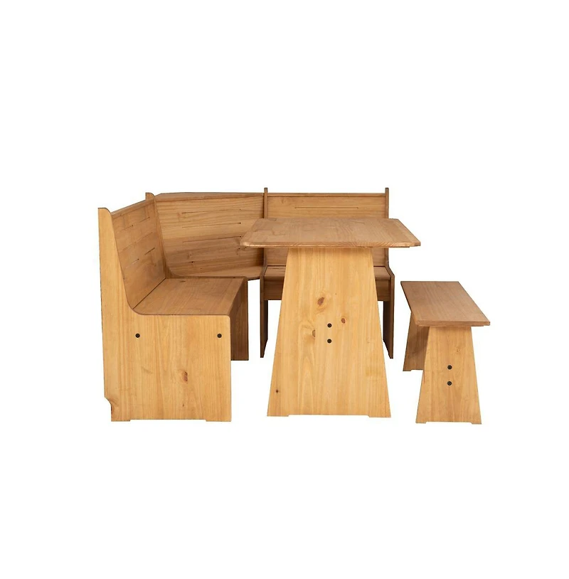 Linon Waldron Corner Nook Set Kit