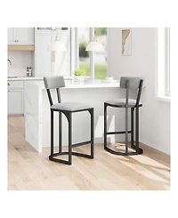 gaomon Home Bar Stools Set Of 2, Counter Height Bar Stools For Kitchen Counter, Island Chairs For Dining Table, Tall Barstools For Kitchen