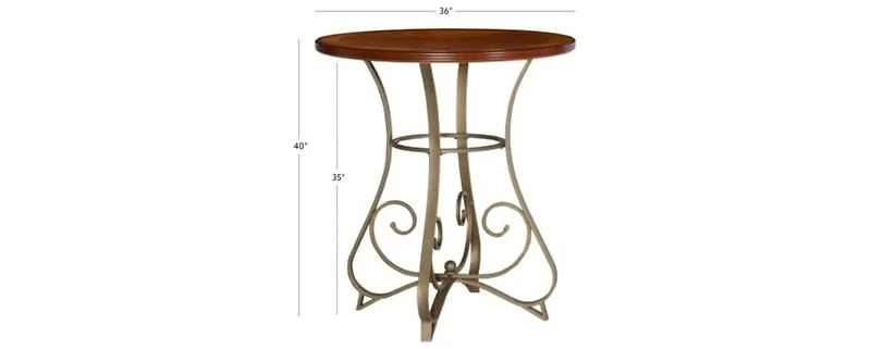 Powell Hamilton 3pc Stationary Pub Set