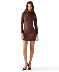 Steve Madden Women's Munich Long-Sleeve Short Dress