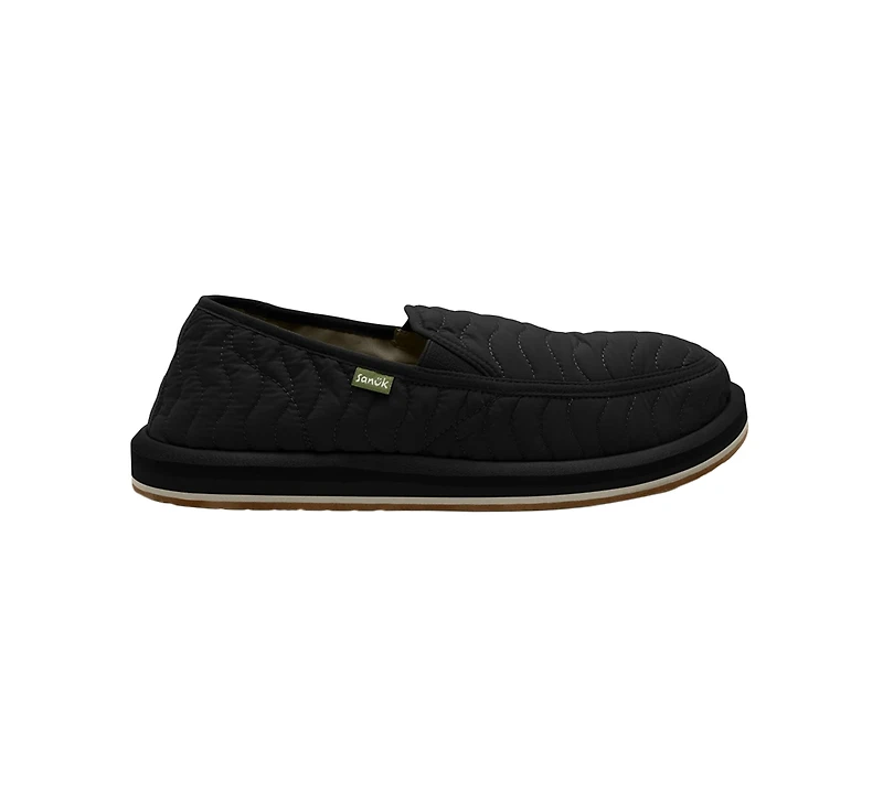 Sanuk Men's Dony Cozy Quilted Slip-On Shoes