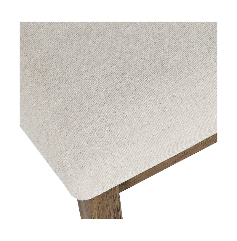 Jofran Beck Contemporary Upholstered Split Back Dining Chair (Set of 2)