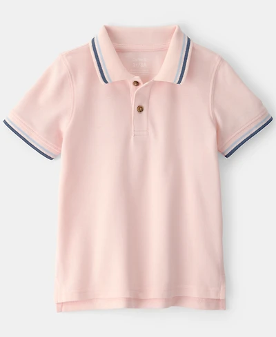 Carter's Boys' Toddler 2T-5T Collared Short-Sleeve Polo Shirt