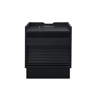 Cesicia Modern Nightstand Smart Bedside Table with 2 Drawers