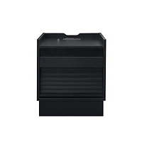 Cesicia Modern Nightstand Smart Bedside Table with 2 Drawers