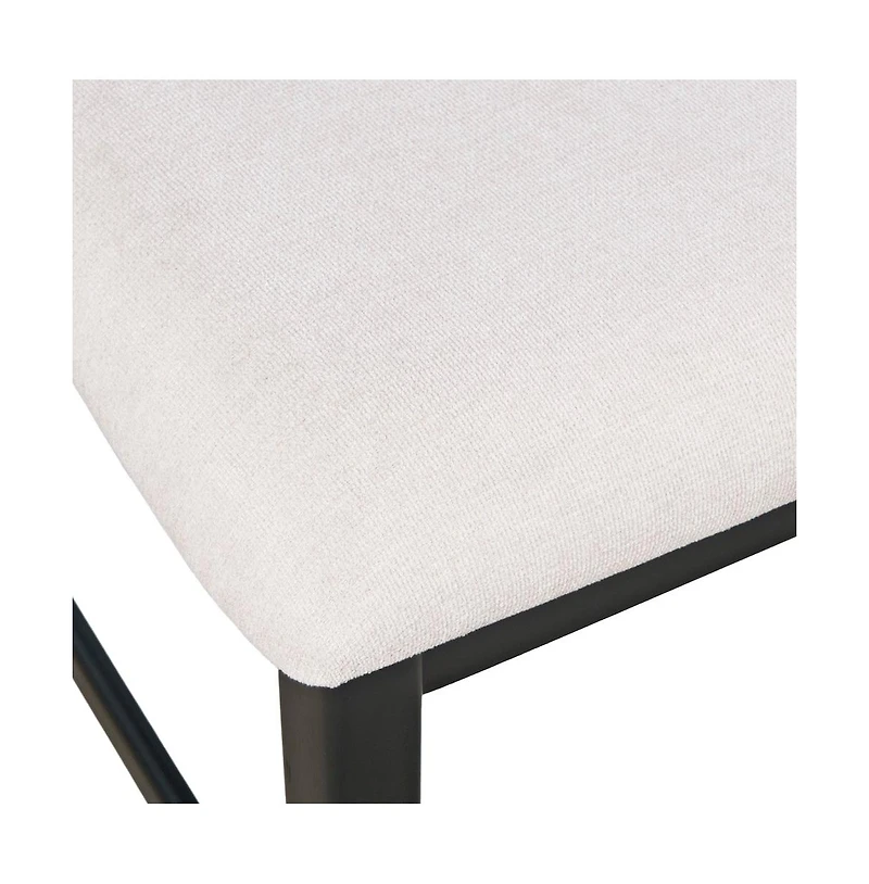 Jofran Beck Contemporary Upholstered Split Back Dining Chair (Set of 2