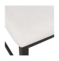 Jofran Beck Contemporary Upholstered Split Back Dining Chair (Set of 2