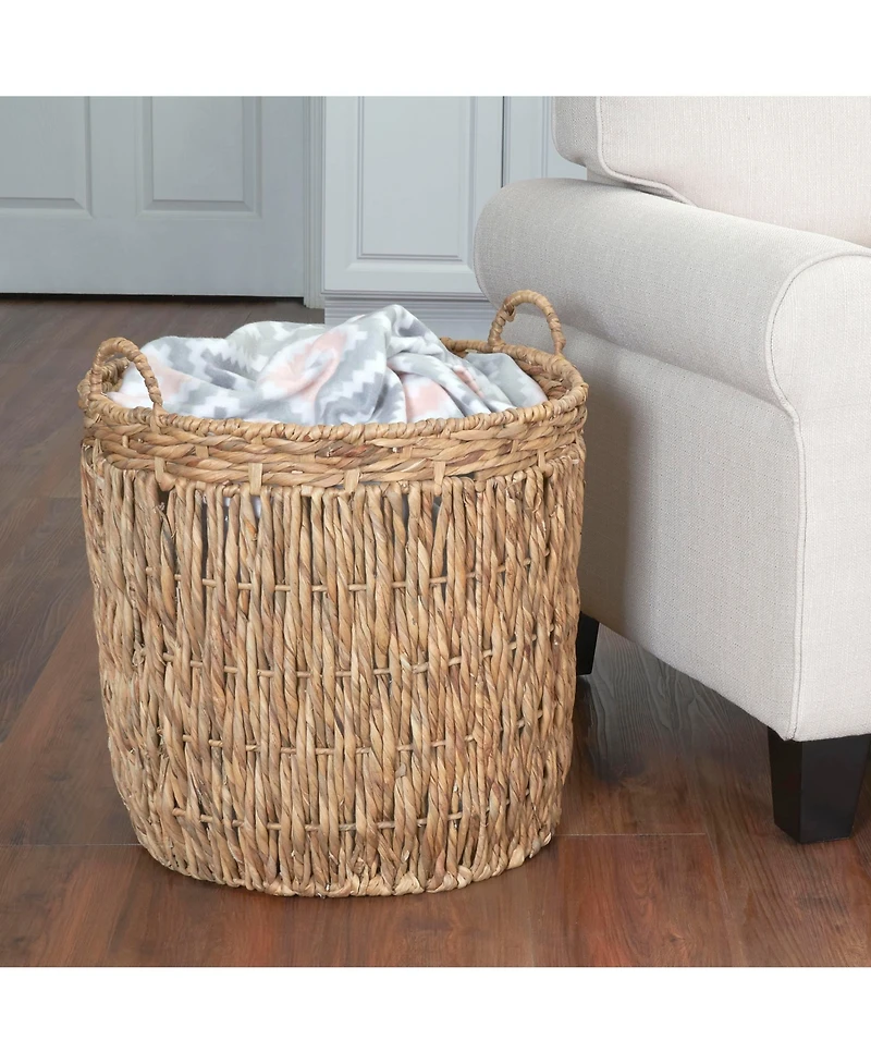 Household Essentials Tall Wicker Floor Basket