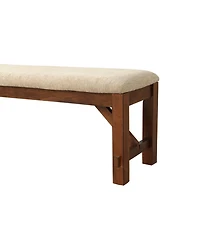 Streamdale Furniture Solid Wood Dining Bench