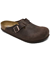 Birkenstock Men's Boston Oiled Leather Clogs from Finish Line