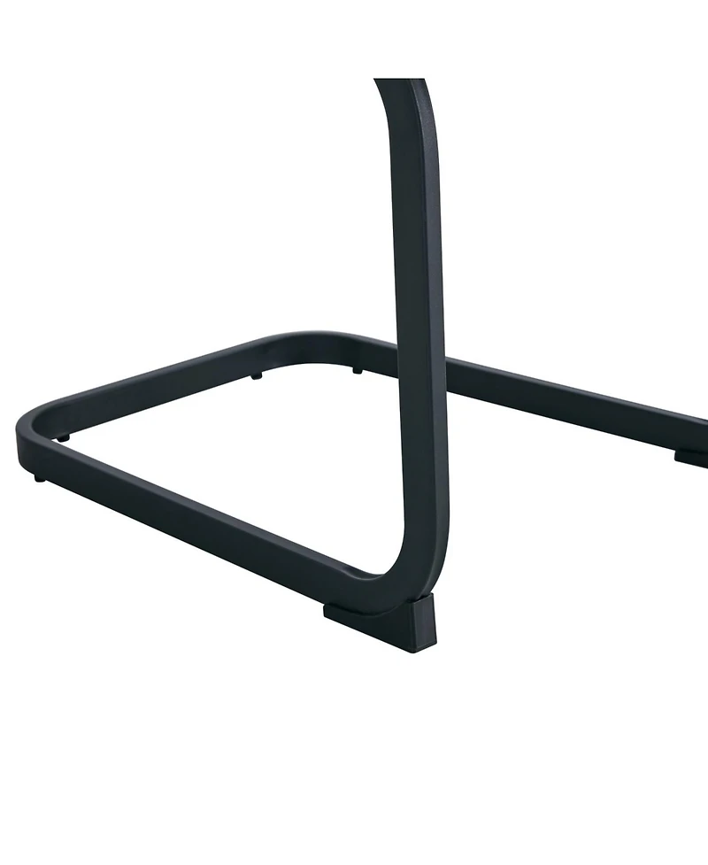 Streamdale Furniture Dining Chairs, Tech Cloth High Back Upholstered Side Chair (Set of 2)