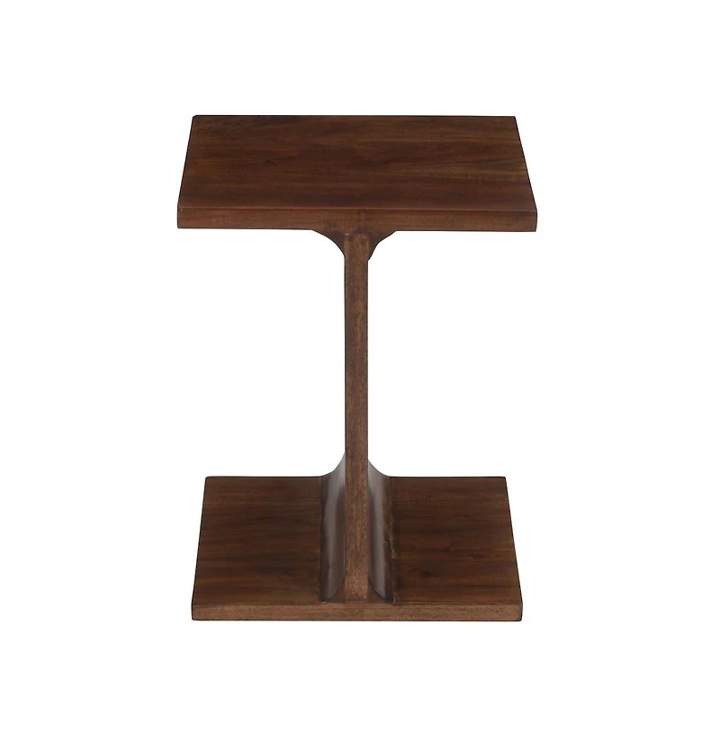 Jofran Idiom Solid Wood Modern Accent End I-Table