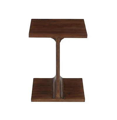 Jofran Idiom Solid Wood Modern Accent End I-Table