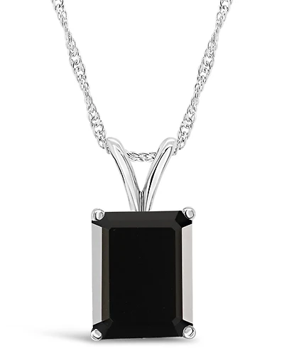 Macy's Multi-Gemstone Pendant Necklace 14k Yellow Gold (also White Gold)