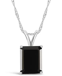 Macy's Multi-Gemstone Pendant Necklace 14k Yellow Gold (also White Gold)